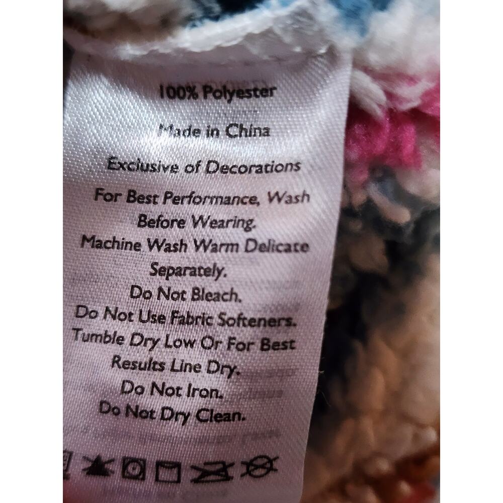 Eddie Bauer Women's XLarge Ultra Soft Fleece 1/4 Zip Pullover‎ Aztec Inspired - Picture 7 of 7